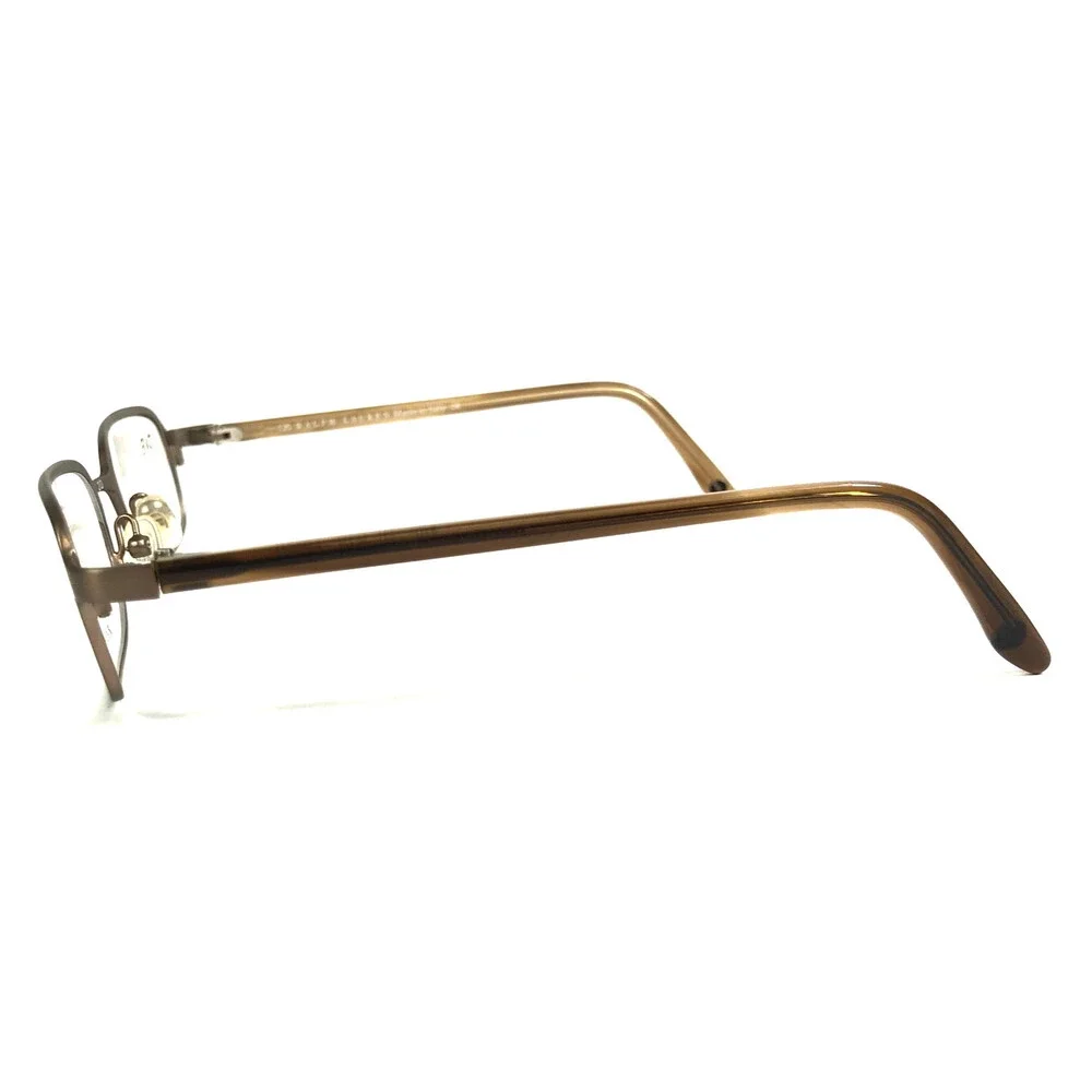 Vintage Ralph Lauren Petites Eyeglasses Frames RL678 OP2R Brown Gold 50-20-135